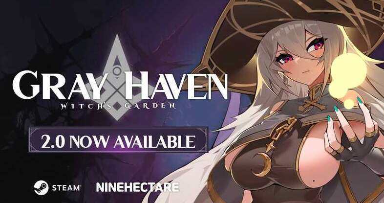 【电脑/RPG/官中】灰色乐园/Gray Haven : Witch’s Garden Ver2.01 官方中文版【9G】-萌玩ACG