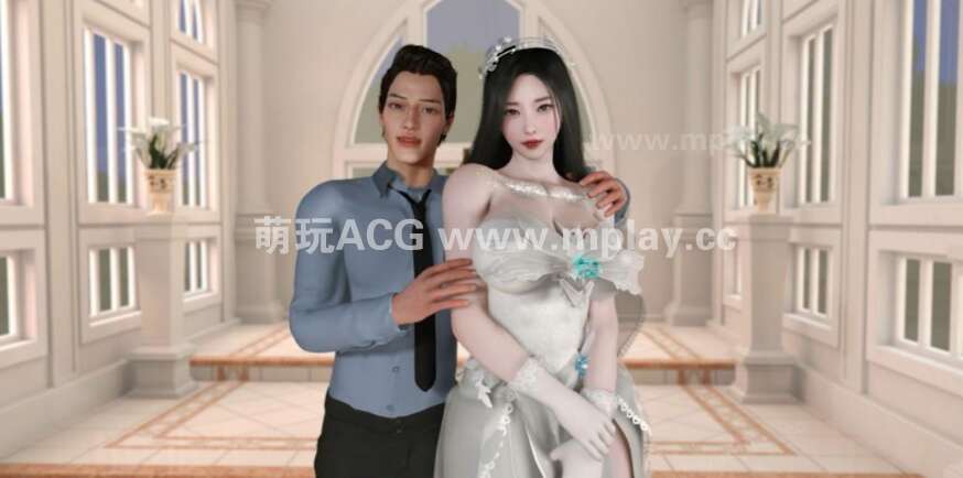 【3D同人视频/全动态/VAM】Madei 12月新作：献妻 巨乳肥臀极品淫妻送给债主玩弄【1V+4.7G】-萌玩ACG