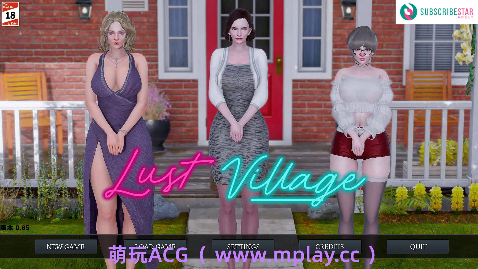 【PC+安卓+IOS/欧美SLG】欲望小镇0.85AI修复版【979MB/汉化/动态/更新】-萌玩ACG